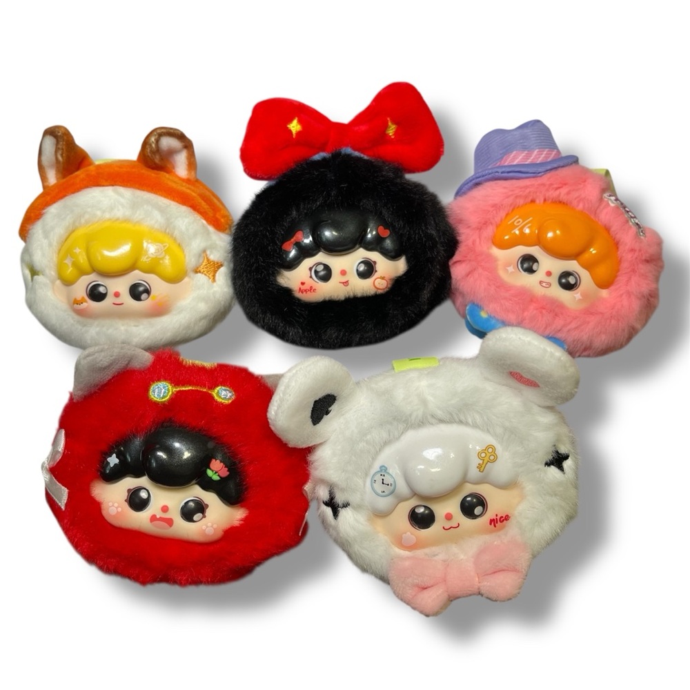 MunMun's Fairy Tale Bedtime Stories - Mini Plush Pendants - 5 Pieces
